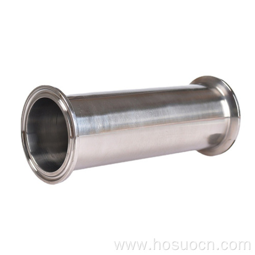 Sanitary stainless steel triclamp pipe spool